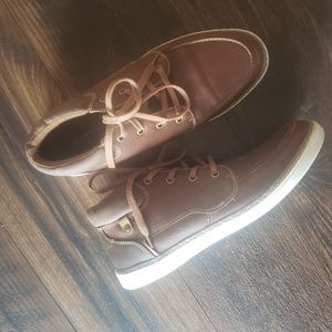 Men's brown loafers